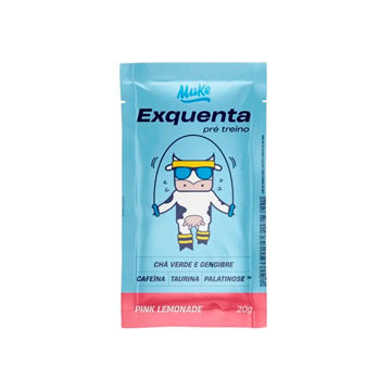 Imagem de Pre Treino Exquenta Pink Mais Mu Sache 20g