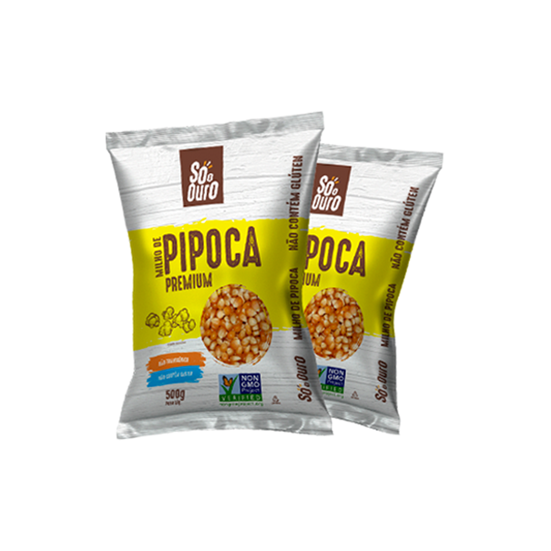 Imagem de Milho Pipoca So O Ouro Premium 500g