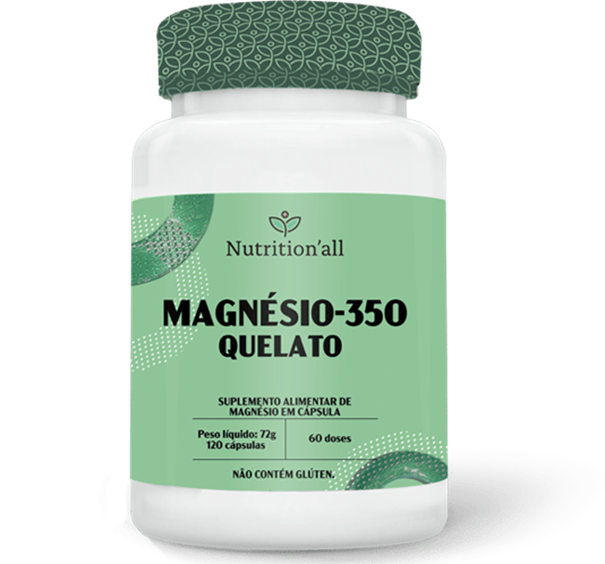 Imagem de Magnesio 350 Quelato Nutritionall 120cps
