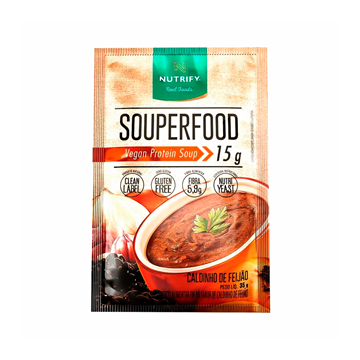 Imagem de Souperfood Nutrify Caldo Feijao Sache 35g