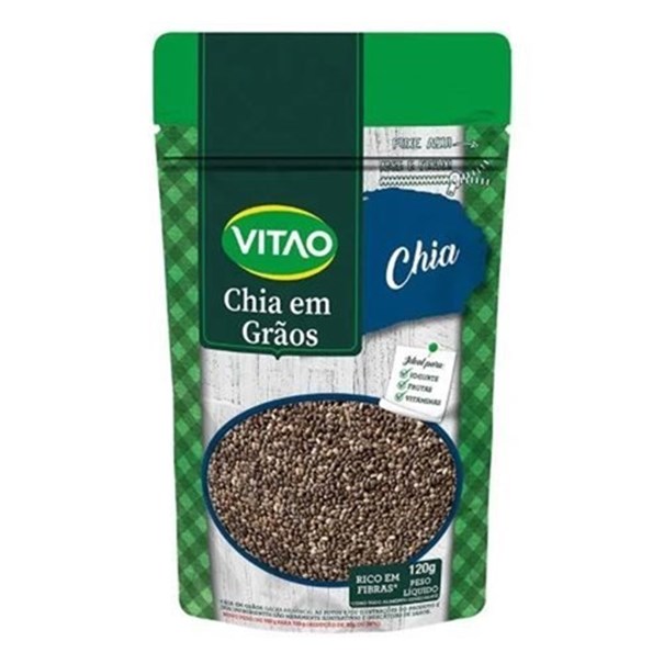 Imagem de Semente de Chia em Grãos Vitao 120g