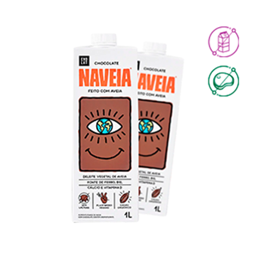 Imagem de Bebida Vegetal Naveia Chocolate 1l