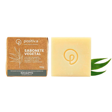 Imagem de Sabonete Vegetal Positiva Eucalipto 100g