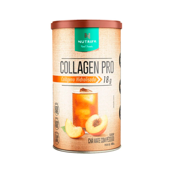 Imagem de Collagen Pro Nutrify Cha Mate 450g