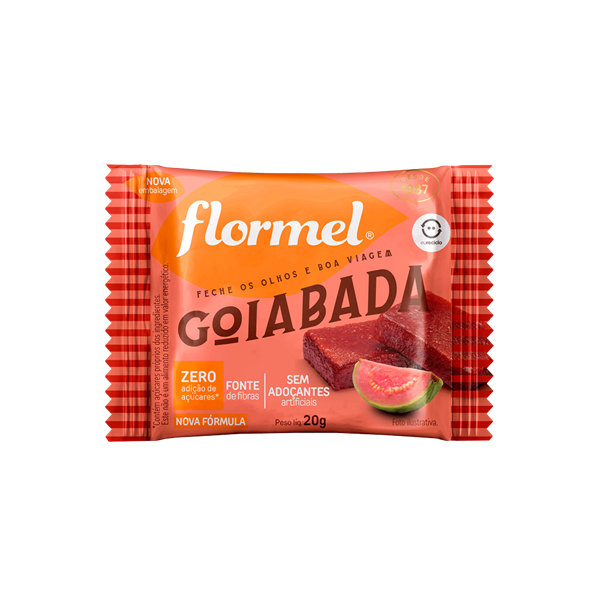 Imagem de Doce Flormel Goiabada Zero 20g