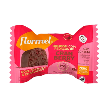 Imagem de Bombom Flormel Cramberry Zero 15g
