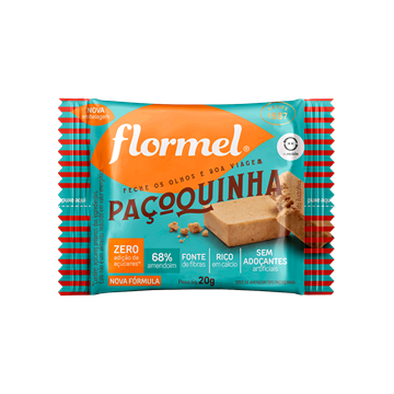 Imagem de Paçoca Zero Flormel 20g