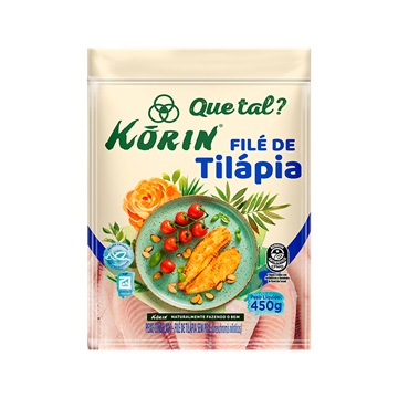 Imagem de File de Tilápia S/ Pele Korin 450g