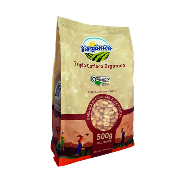 Imagem de Feijao Carioca Organico Biorganica 500g