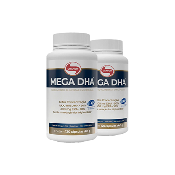 Imagem de Mega Dha Vitafor 1000mg 120cps