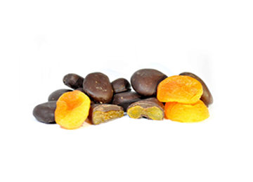 Imagem de Damasco Zero Açúcar Coberto com Chocolate 70% Moselle 100g