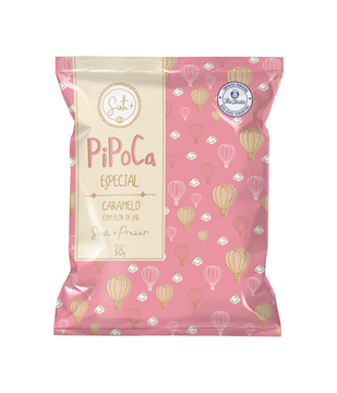 Imagem de Pipoca Sinta+ Prazer | Caramelo com Flor de Sal 50g