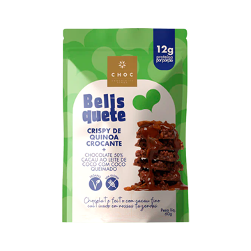Imagem de Crispy de Quinoa Crocante de Chocolate 50% ao leite CHOC 60g