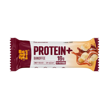 Imagem de Barra Protein+ 16g Banana Brasil Banoffe 50g