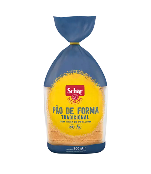 Imagem de Pão de Forma Schar Tradicional Sem Glúten 200g