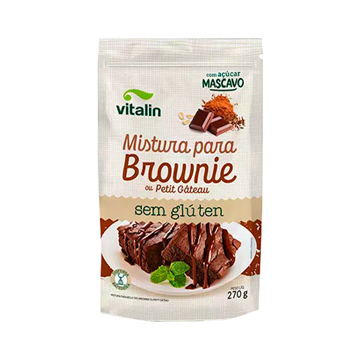 Imagem de Mistura para Brownie Integral Vitalin 270g