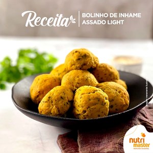 Bolinho de Inhame Assado Light