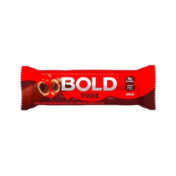 Imagem de Barra de Proteína Bold Tube Avelã 30g