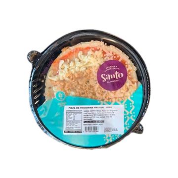 Imagem de Pizza de Frango de Frigideira Sem Glúten Santo alimento 180g