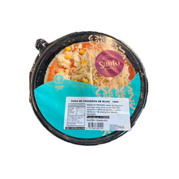 Imagem de Pizza Milho de Frigideira Sem Glúten Sto Alimento 180g