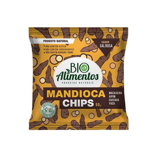 Imagem de Mandioca Chips Bio Alimentos 50g