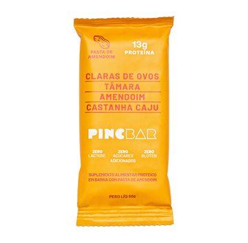 Imagem de Barra de Proteína  Pincbar Pasta de Amendoim 50g