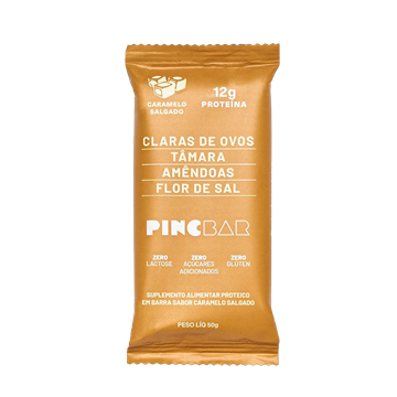 Imagem de Barra de Proteína Pincbar Caramelo Salgado 50g