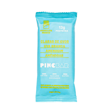 Imagem de Barra de Proteína Pincbar Chocolate Branco 50g