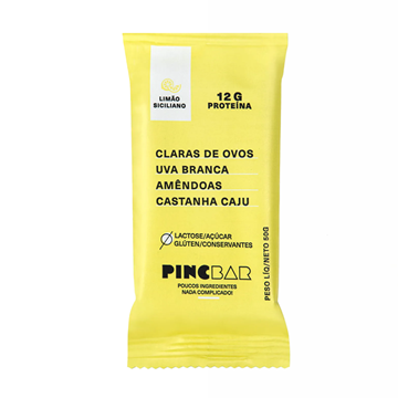 Imagem de Barra de Proteína Pincbar Limão Siciliano 50g