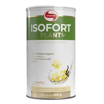 Imagem de Proteína isofort plant baunilha 450g -Vitafor