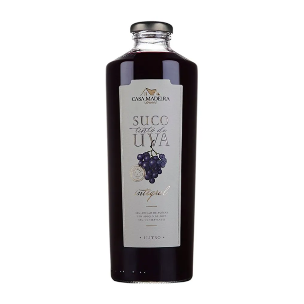Imagem de Suco Tinto de Uva Integral Casa Madeira 1L
