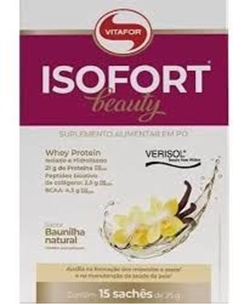 Imagem de Isofort Beauty Vitafor Baunilha Sache 25g