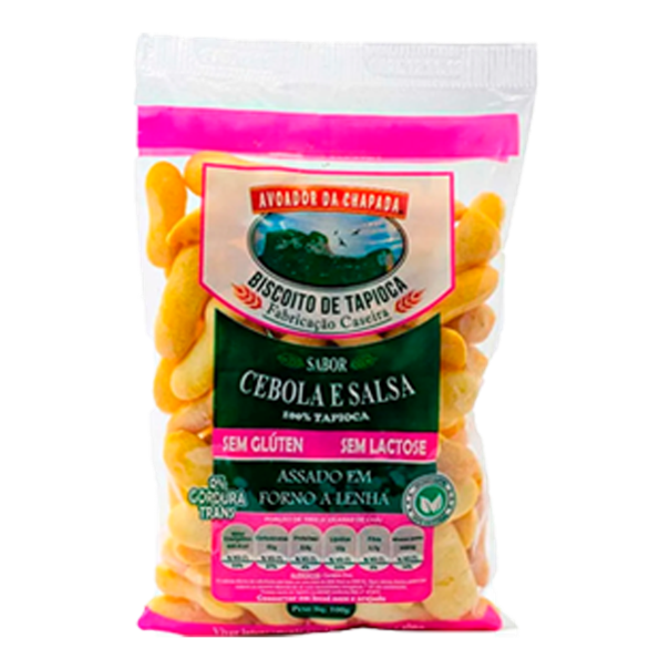 Imagem de Biscoito Avoador da Chapada Cebola e Salsa 100g