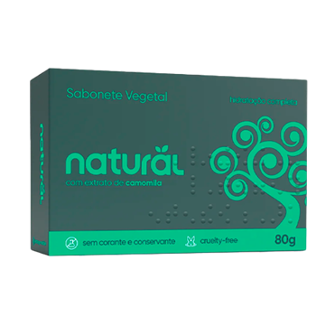 Imagem de Sabonete Natural Extrato de Camomila 80g