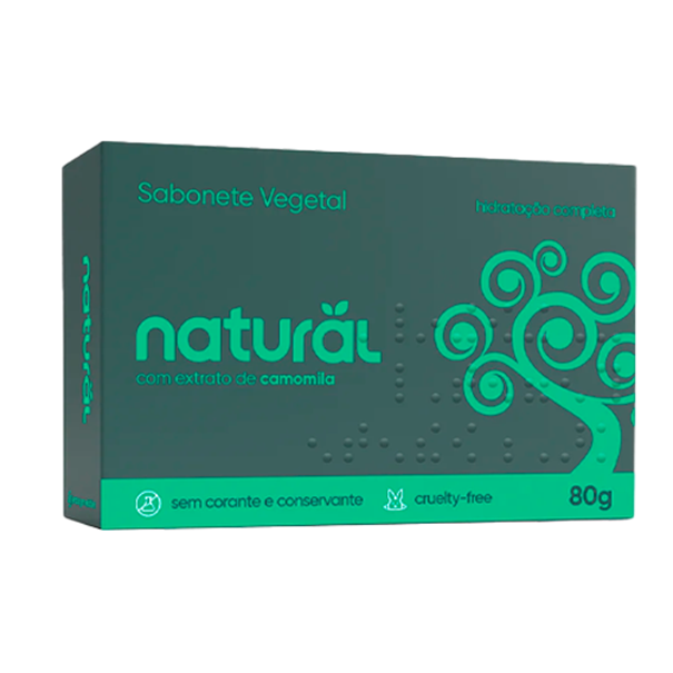 Imagem de Sabonete Natural Extrato de Camomila 80g