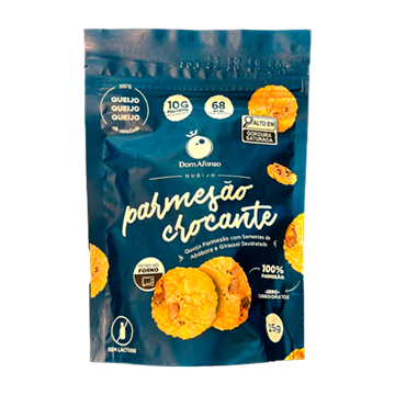 Imagem de Queijo Parmesão Crocante Semente de Girassol Dom Afonso 25g