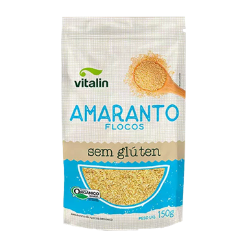 Imagem de Amaranto Orgânico Vitalin Flocos 150g