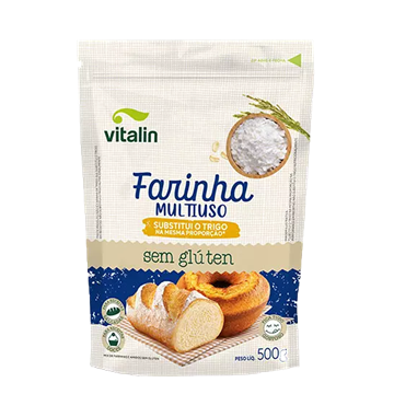 Imagem de Farinha s/glúten multiuso 500g -Vitalin