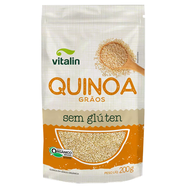 Imagem de Quinoa real em grãos orgânico 250g -  Vitalin