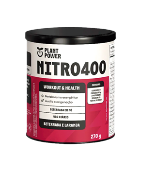 Imagem de Nitro 400 Beterraba e Laranja Plant Power 270g