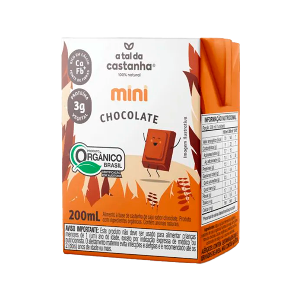 Imagem de Bebida  Mini A Tal da Castanha Chocolate 200ml