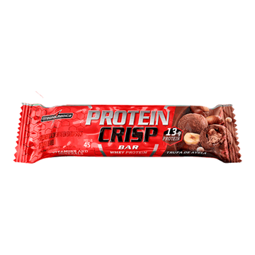 Imagem de Barra de Proteína Crisp Bar Integral  Médica  Truf Avelã 45g