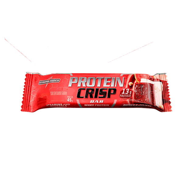 Imagem de Barra de Proteína Crisp Bar Integral Médica Romeu e Julieta  45g