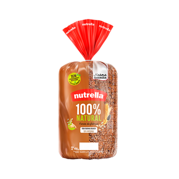 Imagem de Pão 100% Natural Nutrella 450g
